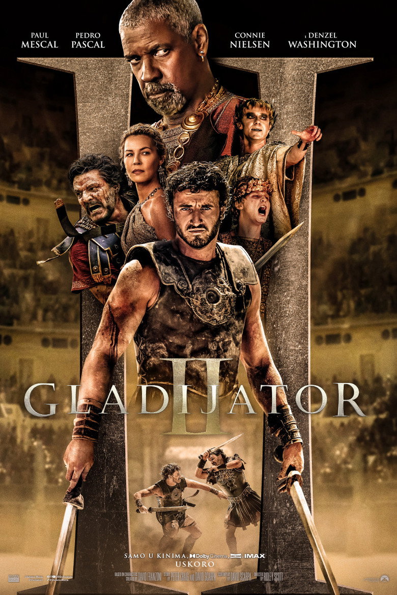 Poster filma ili serije Gladijator II (2024)