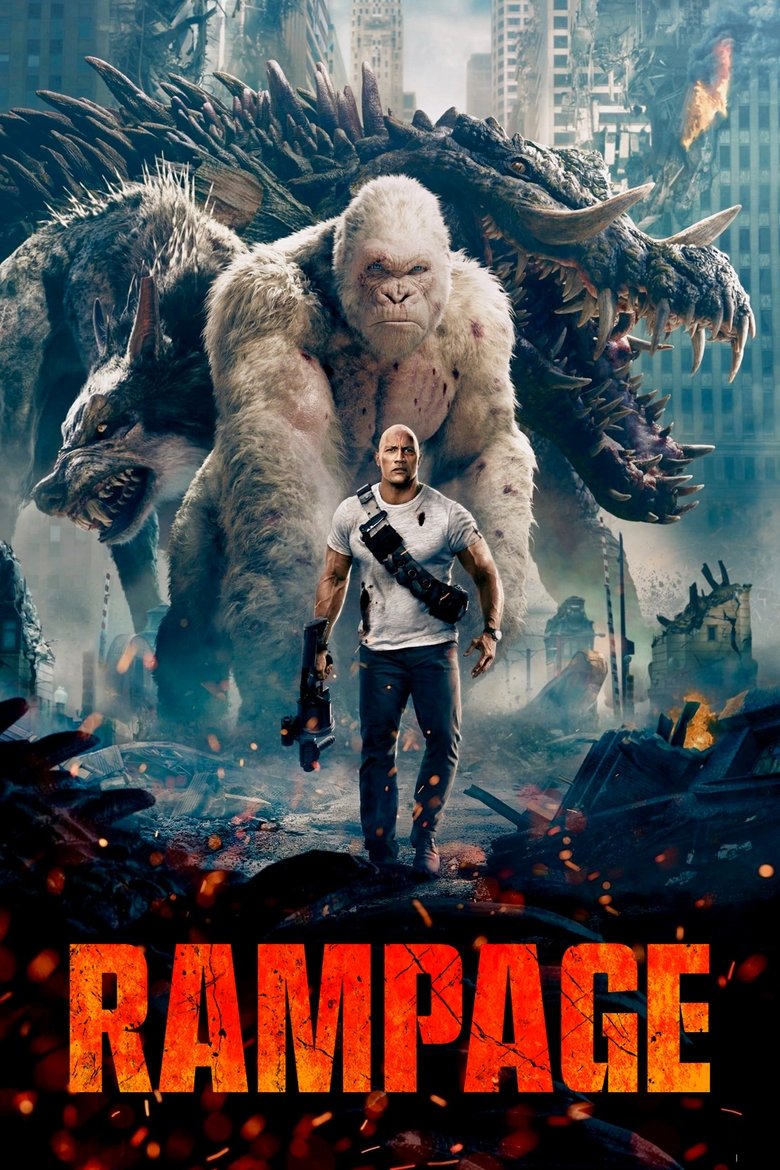 Poster filma ili serije Rampage: Totalni kaos (2018)