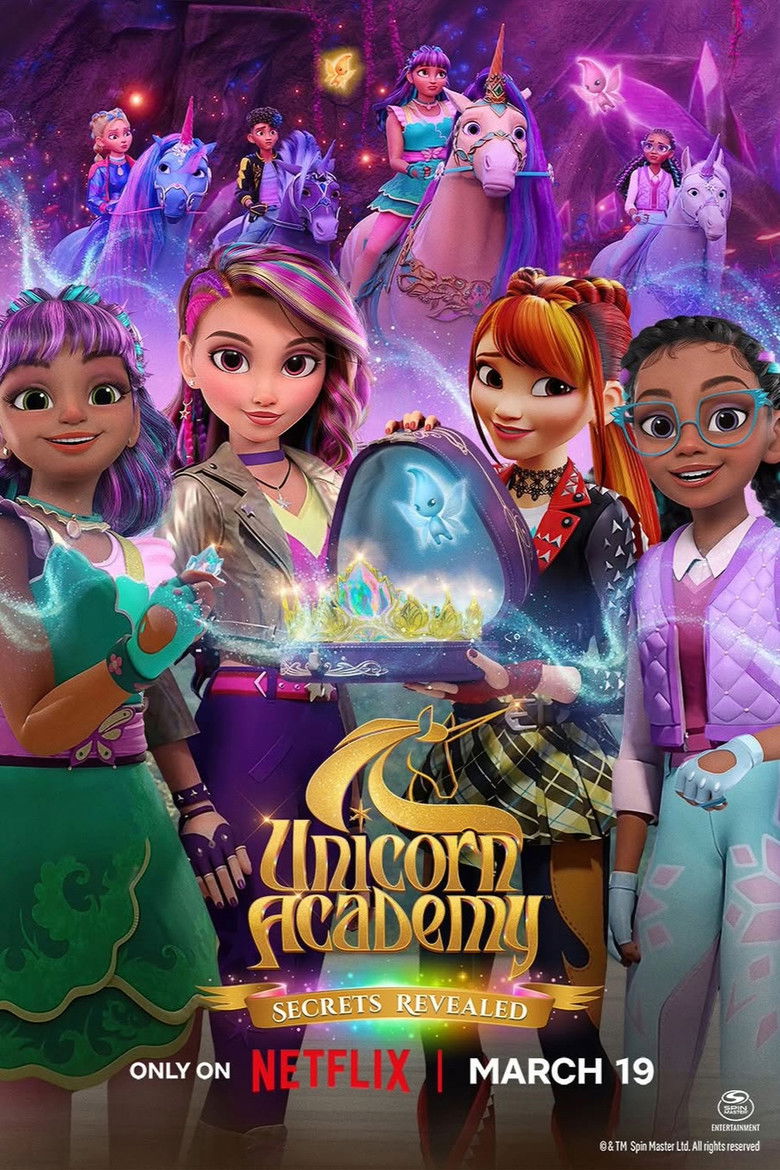 Poster filma ili serije Akademija Za Jednoroge Razotkrivanje Tajne / Unicorn Academy: Secrets Revealed (2026)
