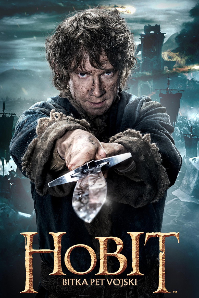 Poster filma ili serije Hobit: Bitka pet vojski (2014)