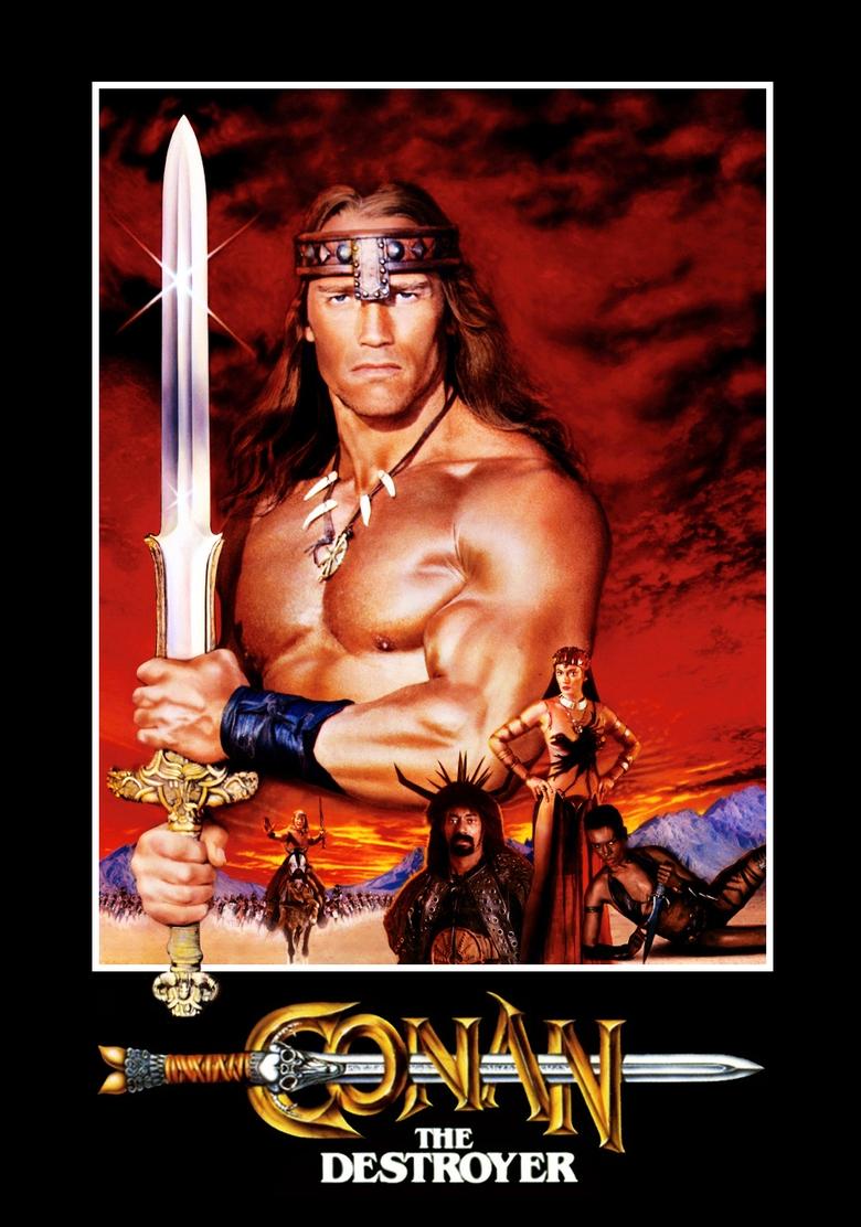 Poster filma ili serije Conan razarač (1984)