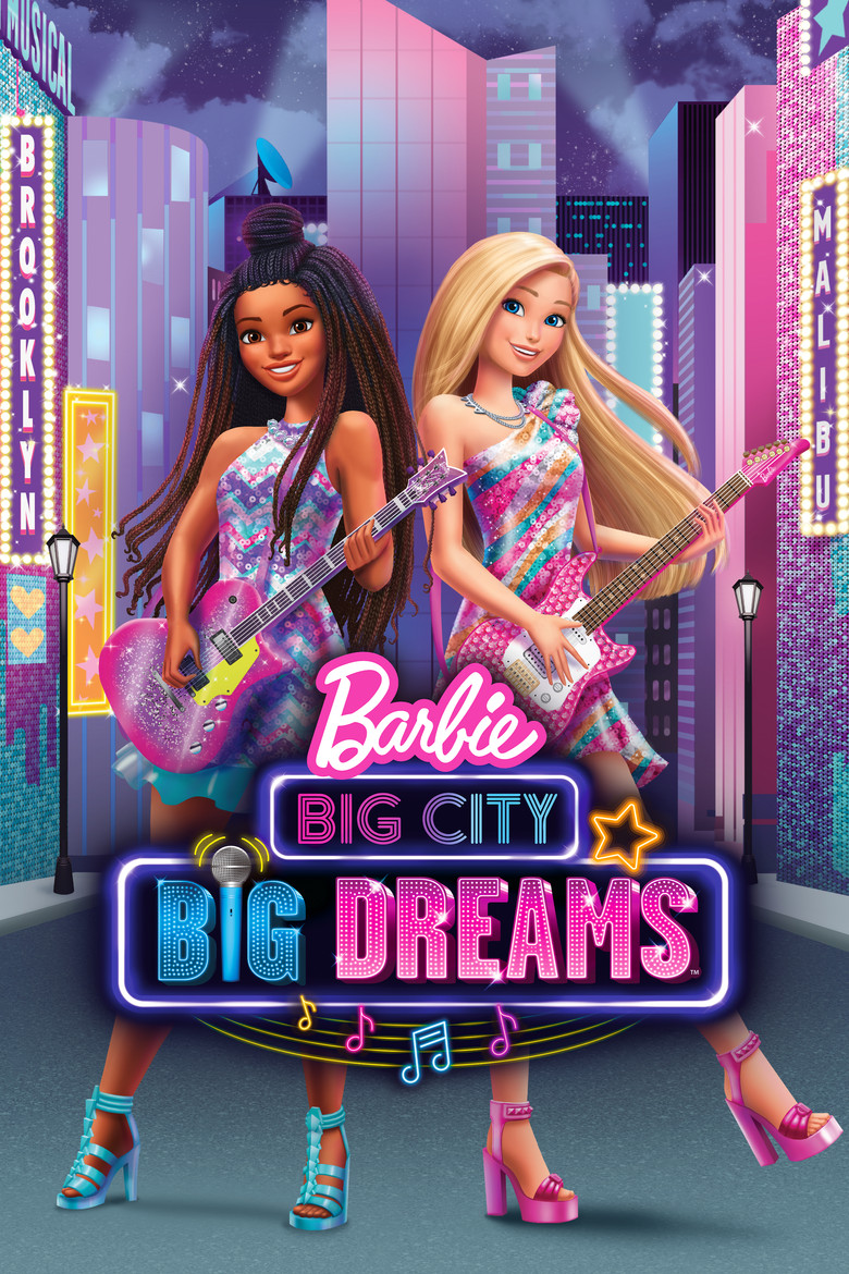 Poster filma ili serije Barbi Veliki Grad, Veliki Snovi (2021)
