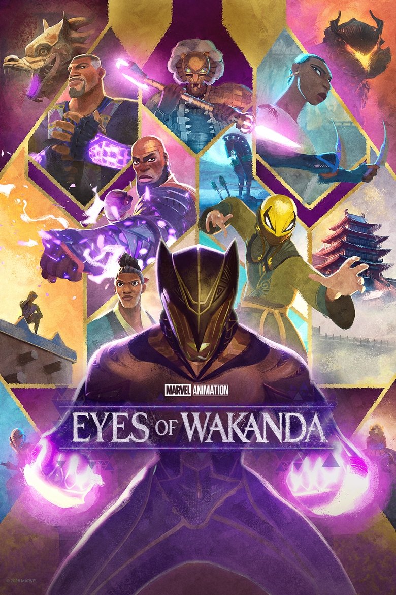 Poster filma ili serije Eyes of Wakanda (2025)