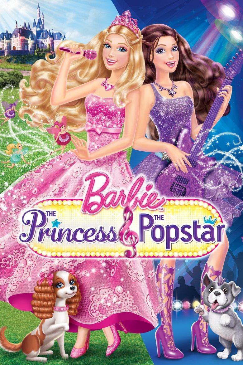 Poster filma ili serije Barbi Princeza i Pop Zvezda (2012)
