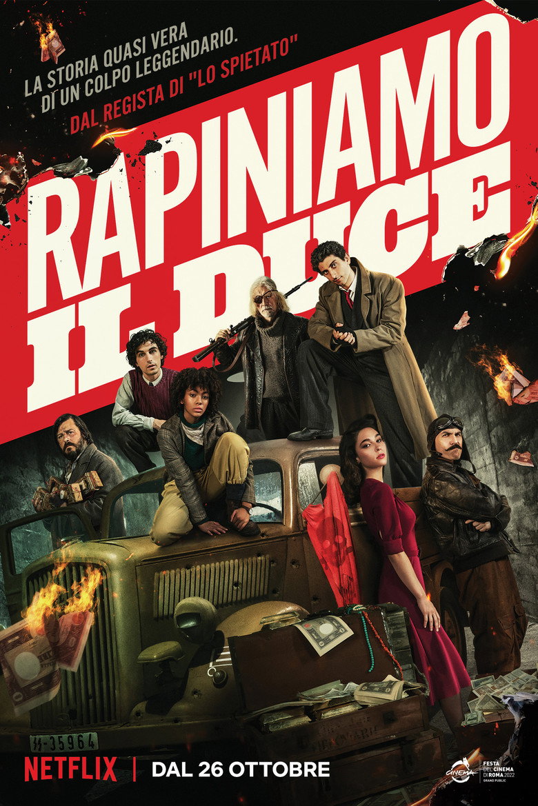 Poster filma ili serije Rapiniamo il Duce (2022)