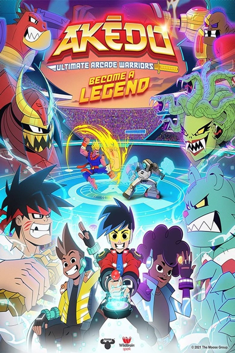 Poster filma ili serije Akedo: Ultimate Arcade Warriors (2021)