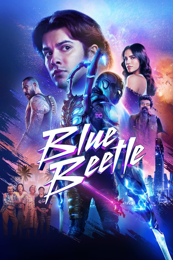 Poster filma ili serije Blue Beetle (2023)