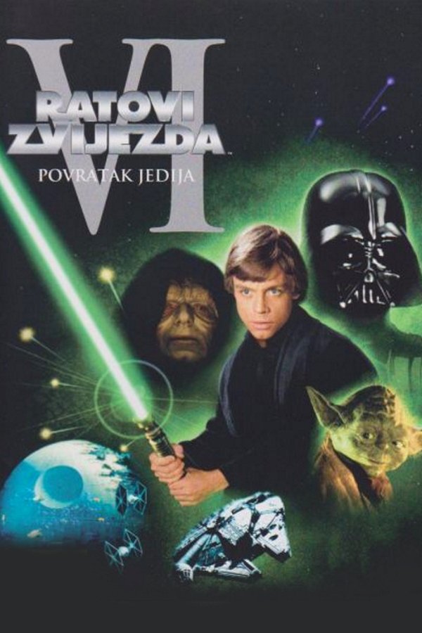 Poster filma ili serije Ratovi zvijezda: Epizoda VI - Povratak Jedija (1983)