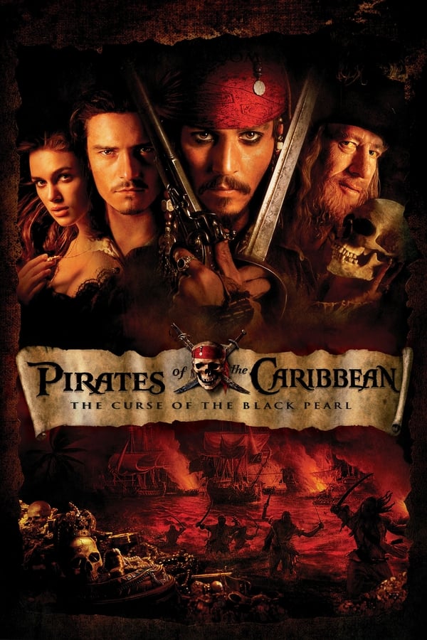 Poster filma ili serije Pirati s Kariba: Prokletstvo crnog bisera (2003)