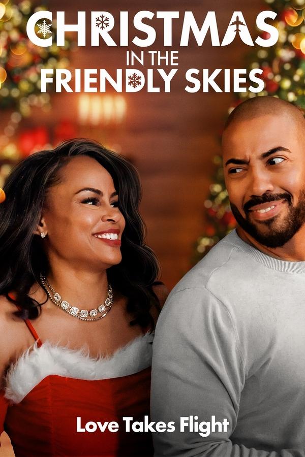 Poster filma ili serije Christmas in the Friendly Skies (2024)