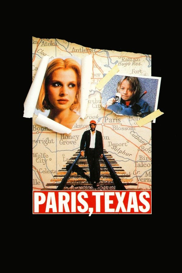 Poster filma ili serije Paris, Texas (1984)